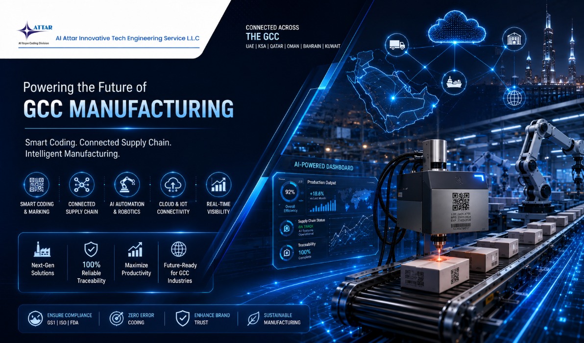 Next-Gen Supply Chain: How Modern Coding and Marking Solutions are Transforming GCC Manufacturing