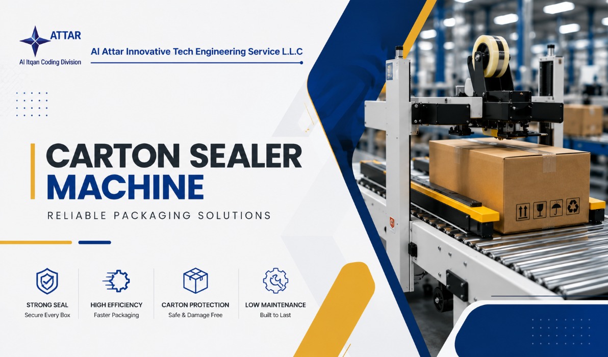 Carton Sealer Machine Saudi Arabia | Reliable Packaging Solutions | Techattar
